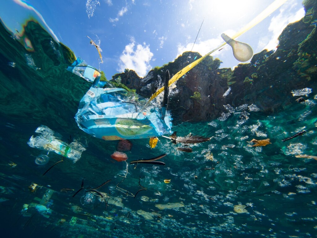 Plastikmüll in Ozeanen